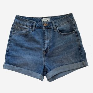 f21 jean shorts